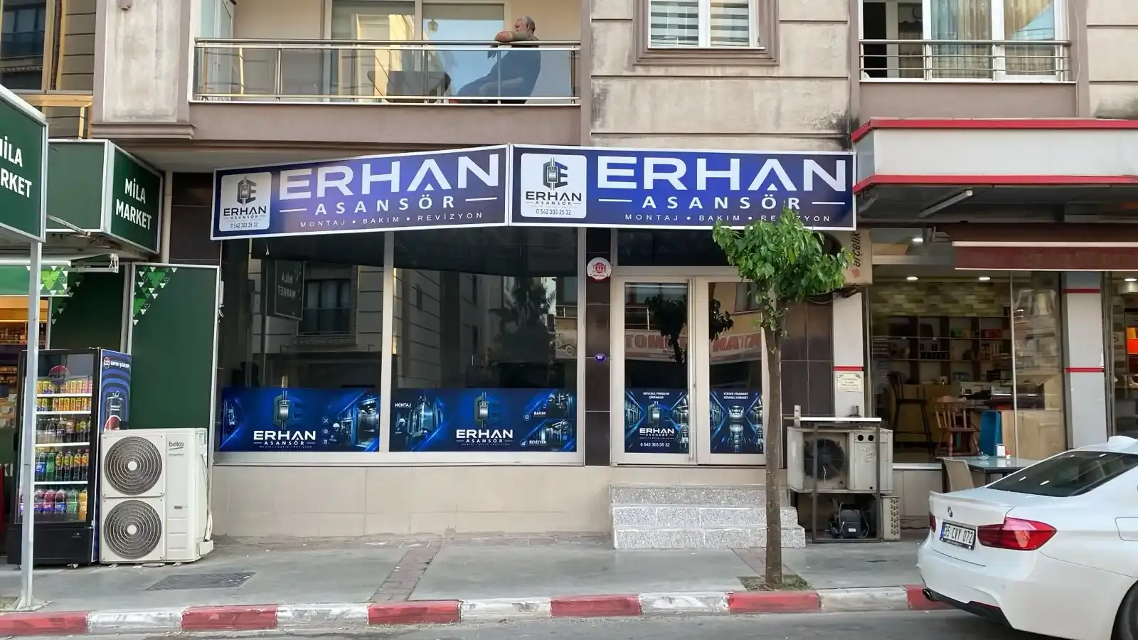 Kemalpaşa'daki Erhan Asansör hizmet noktası